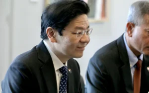 Singaporean PM Lawrence Wong & PM Christopher Luxon at Government House in Auckland