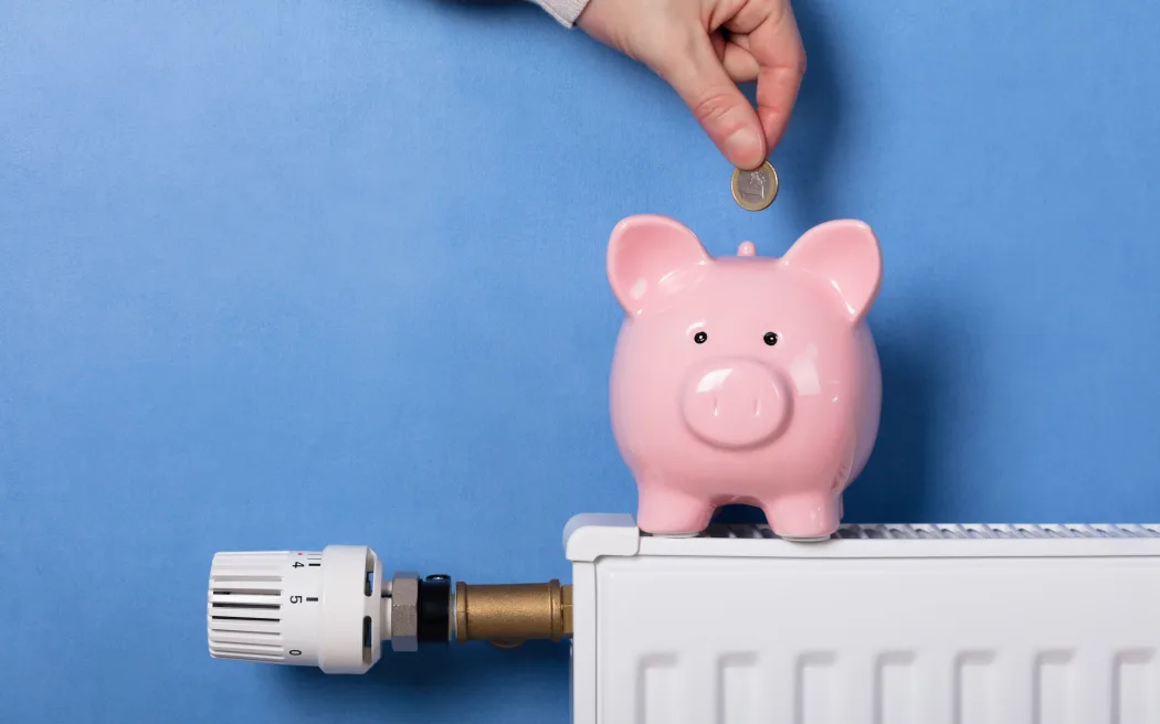 Chuyên gia trấn an: Khí đốt vẫn còn đó, đừng lo ngại chi phí tăng cao 2 A Person's Hand Inserting Coin In Piggy Bank On Radiator