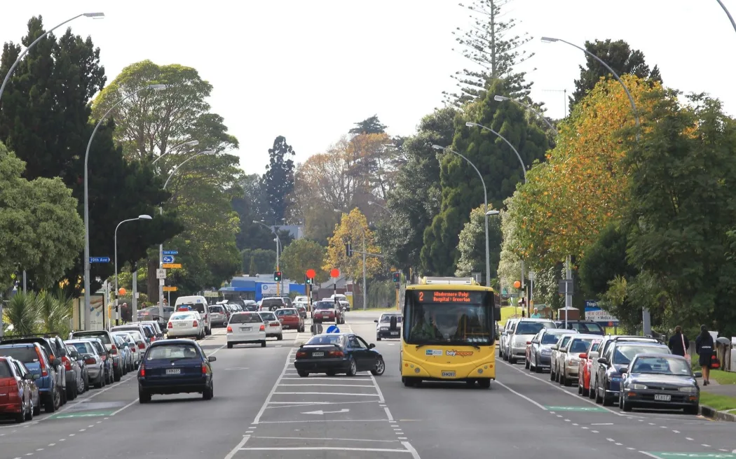 Cameron Road would become four lanes from 17th Ave if the Cameron Road Stage 2 project goes ahead.