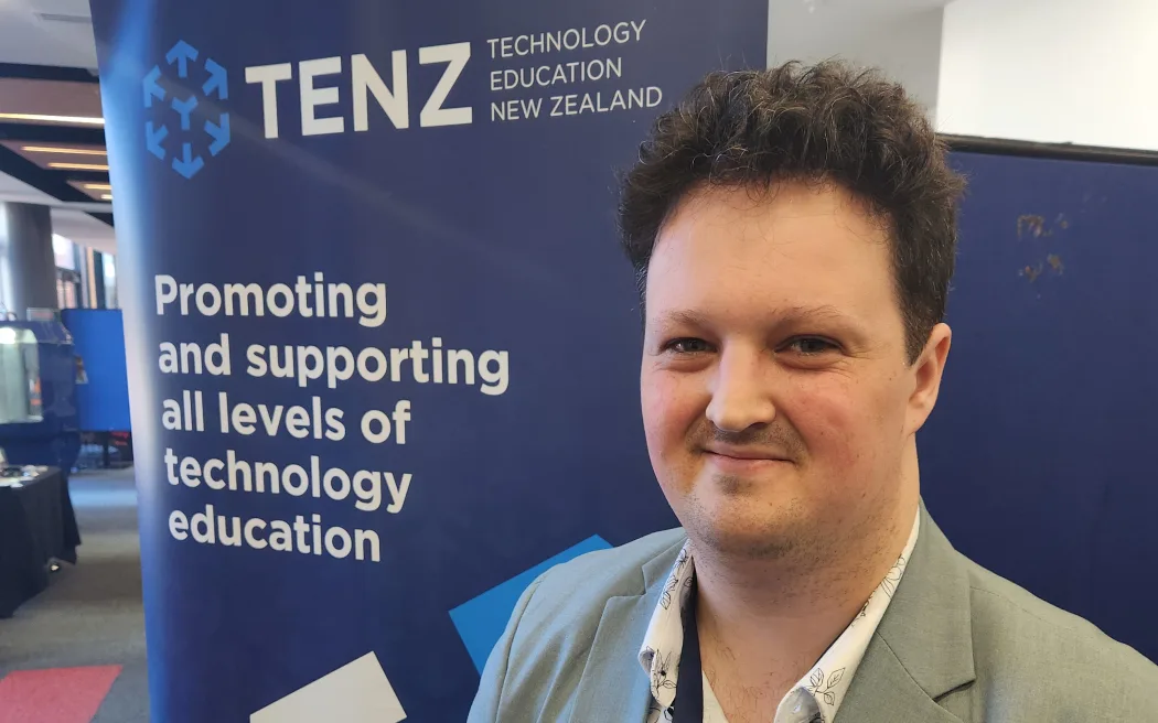 Technology Education New Zealand chair Hamish Johnston.