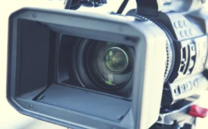 Video camera, journalism, visual journalist, media. Generic.
