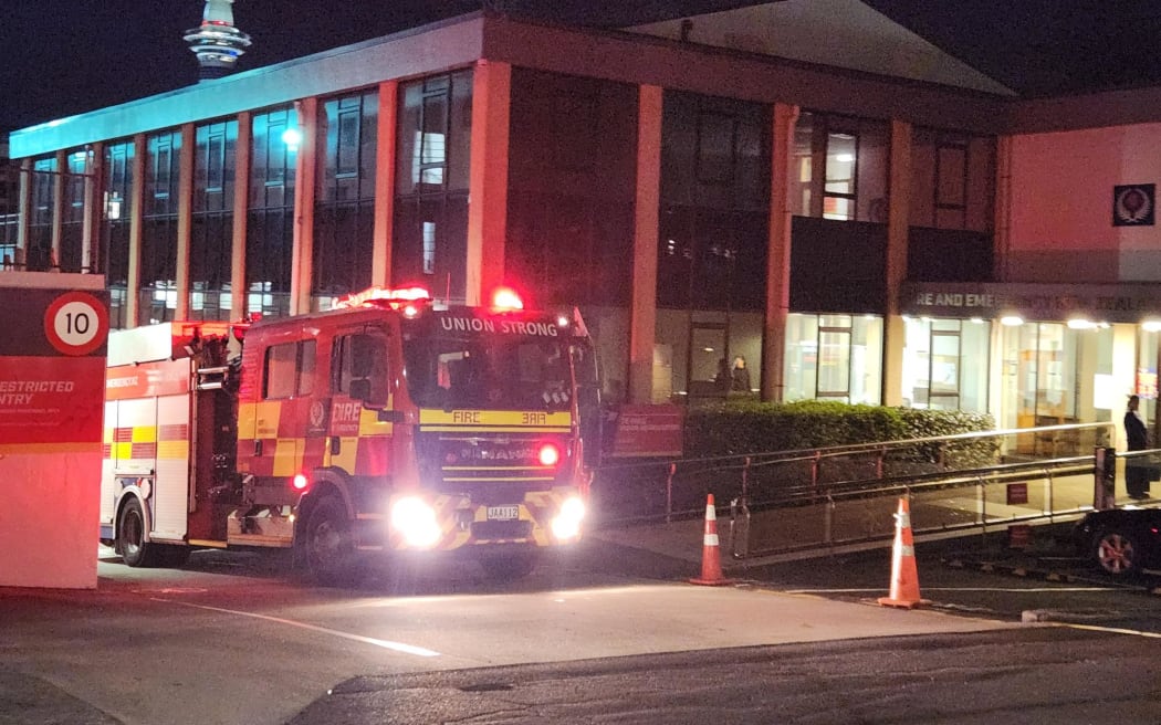 Reports of asbestos contamination at the Pitt Street fire station in central Auckland.