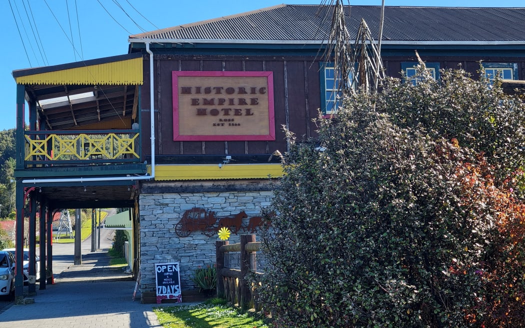 The Historic Empire Hotel in Ross.