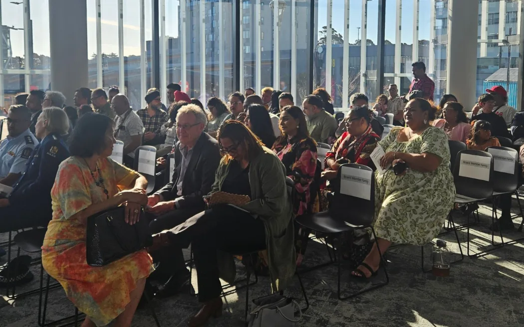 Friends and family attend the inauguration as Ōtara community members voice their hurt and disappointment over Ōtara representatives being shut out of leadership.