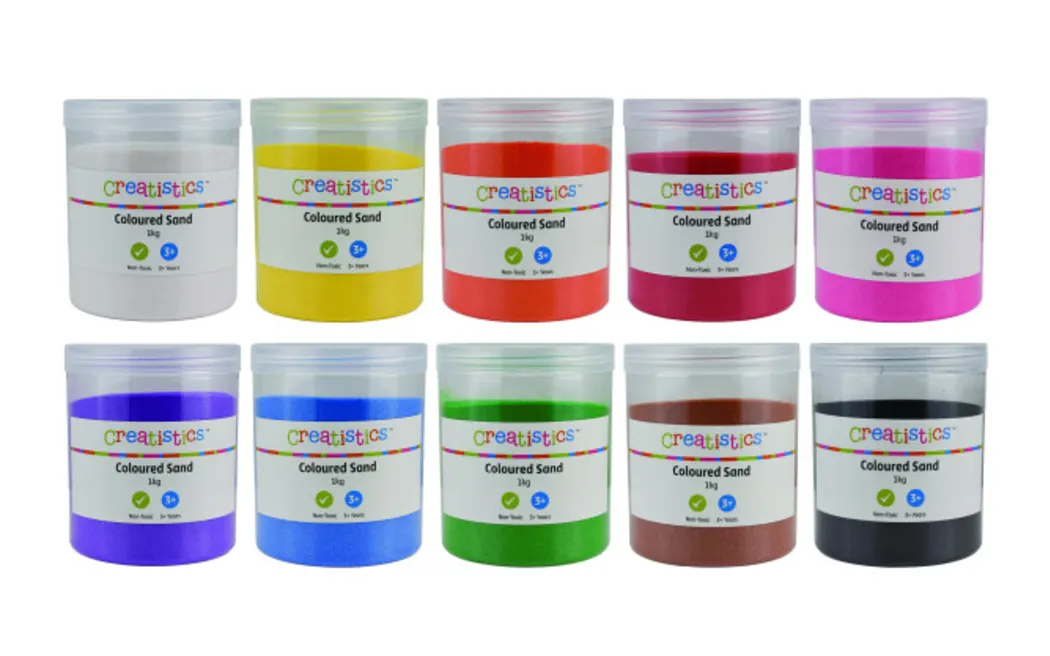 Creatistics - Coloured Sand - Various Colours