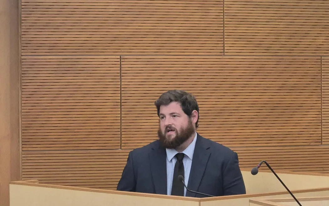 Edaan Lennan giving evidence in the Cyclone Gabrielle Coronial Inquiry