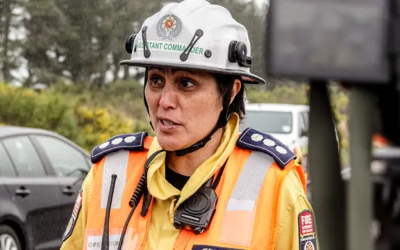 Fire and Emergency NZ assistant commander Renee Potae