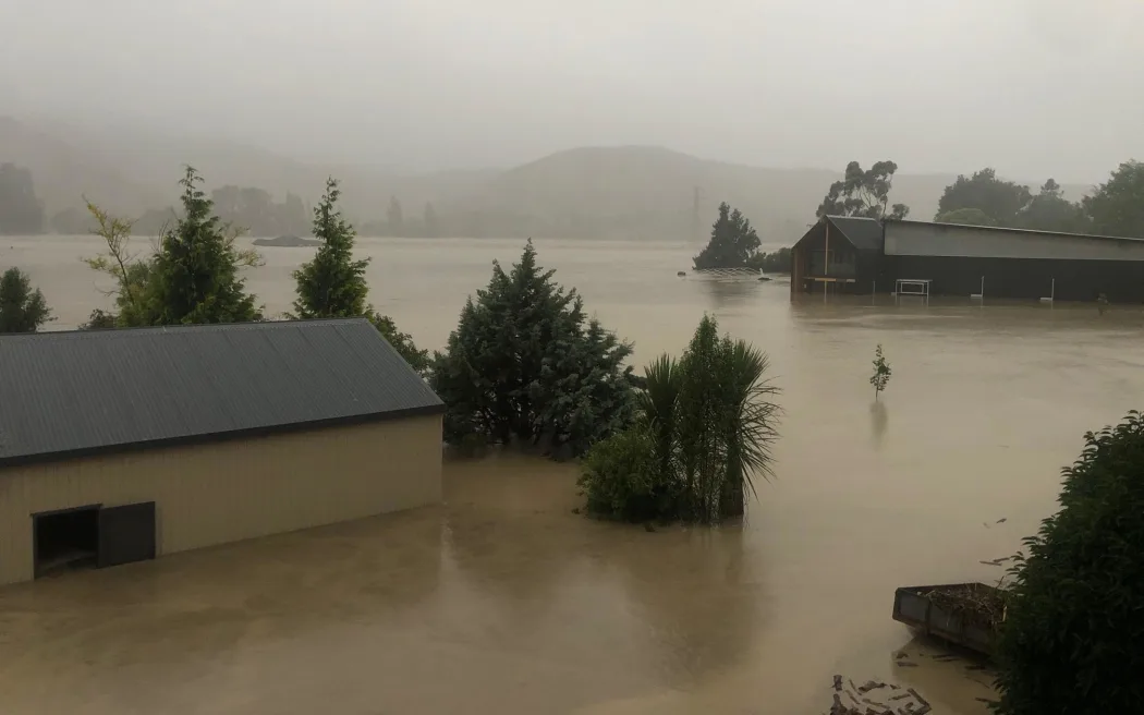 When the Esk River burst its banks, floodwaters filled the entire valley