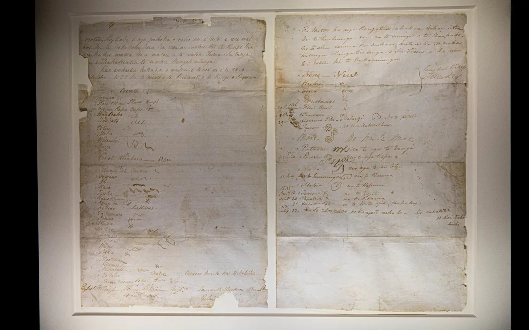 He Whakaputanga o Te Rangatiratanga o Nu Tireni