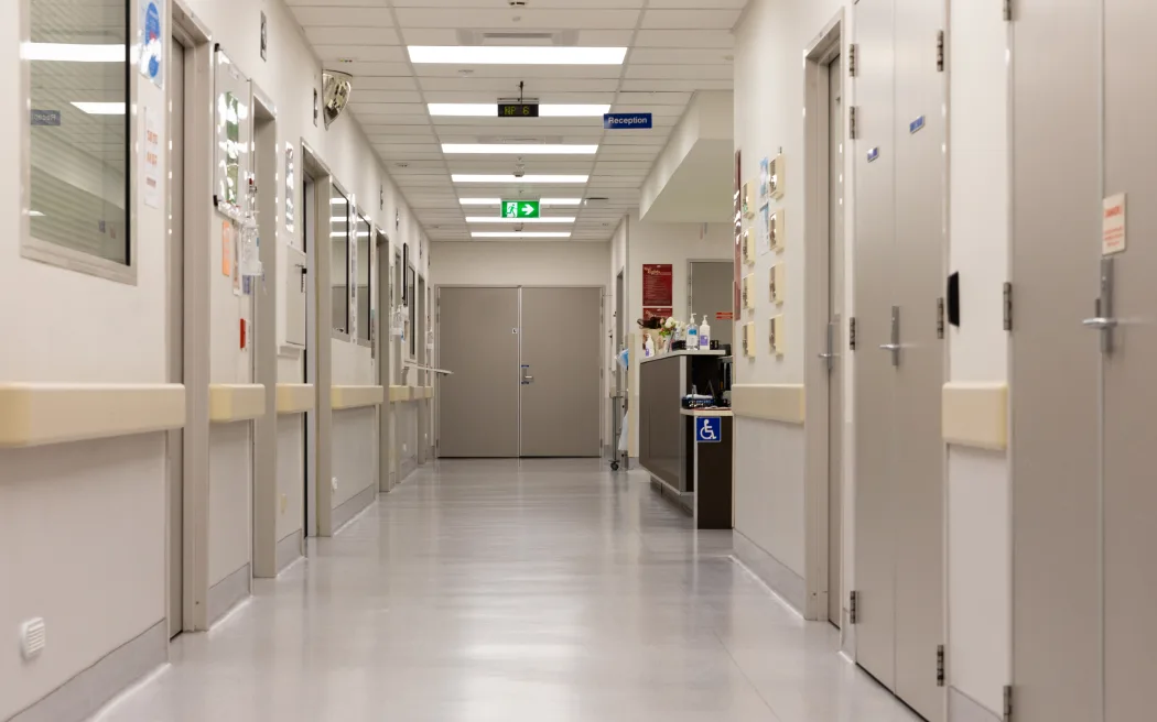 Auckland Hospital emergency department.