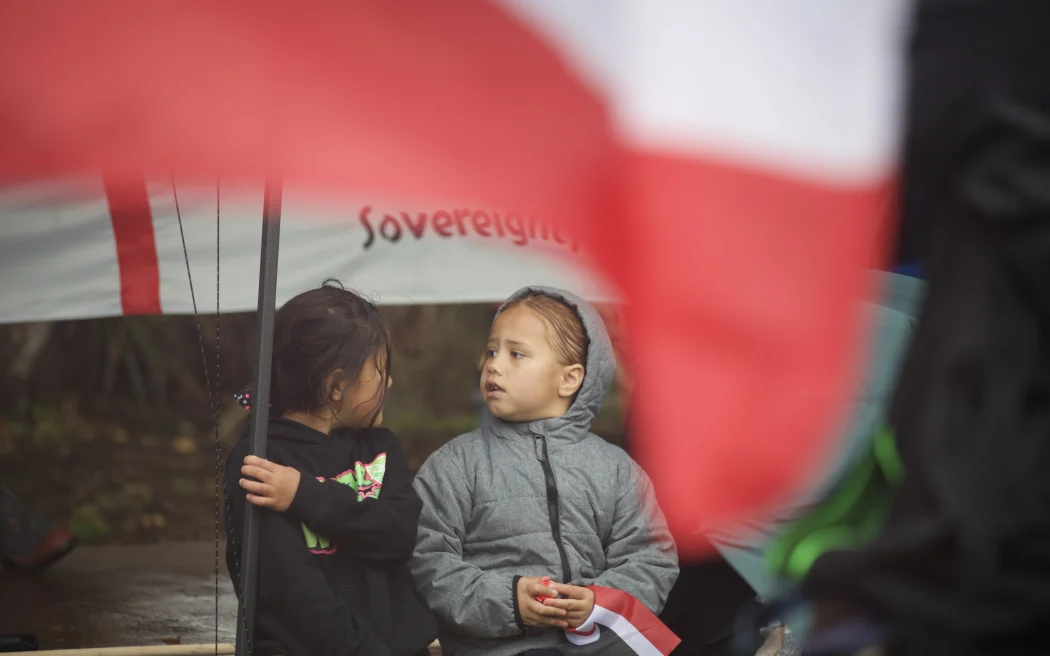Day 5 of Te hīkoi mō te Tiriti in Rotorua