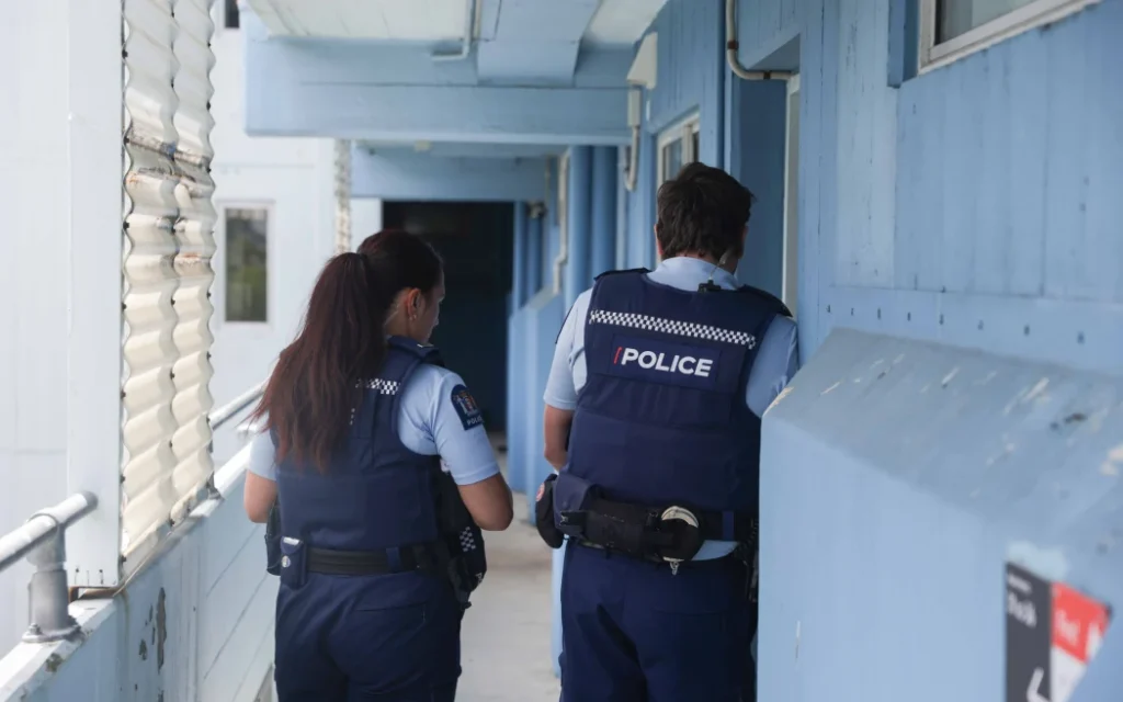 Vụ nổ súng kinh hoàng ở Wellington: Nạn nhân nhảy lầu thoát thân, cảnh sát kêu gọi hỗ trợ 1 Police at Pukehinau Flats on Brooklyn Rd following gunfire.