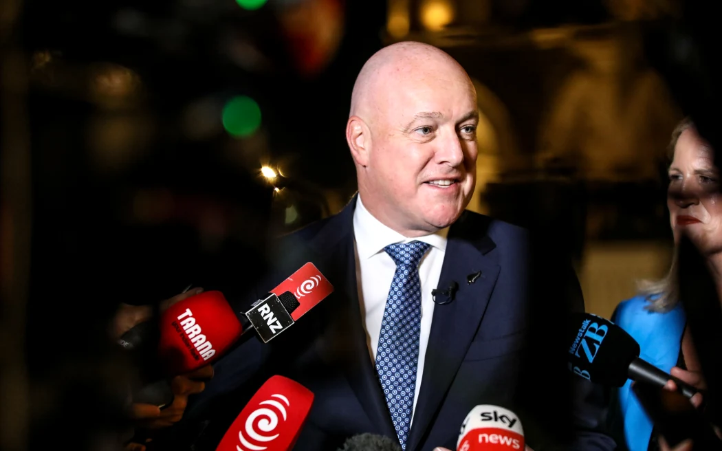 Christopher Luxon in India