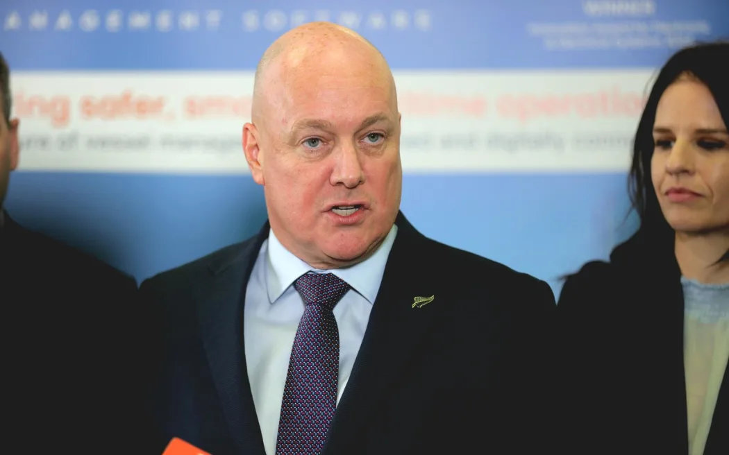 Prime Minister Christopher Luxon speaks on the exemption that will allow overseas investors to buy or build a house with a minimum value of $5 million.