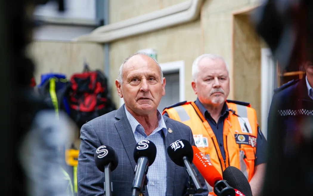 Tongariro fire - stand up 10 November 2025 - Ruapehu District Mayor Weston Kirton