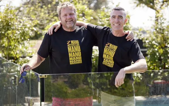 Scott Rice and Eelco Uri from the Manu World Championships.