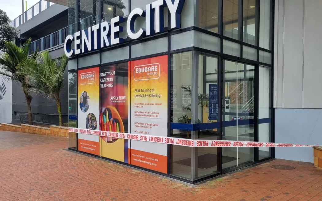 The Centre City Shopping Centre in New Plymouth.