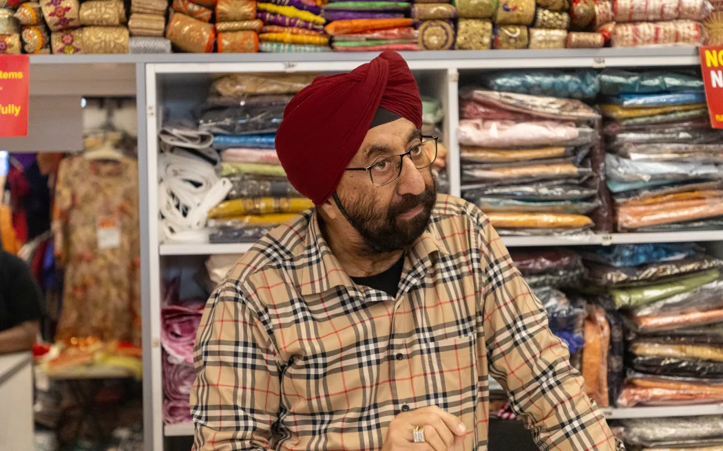 T S Batra is the owner of Batra’s Fashion Villa.